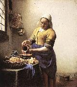 Jan Vermeer The Milkmaid